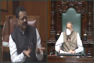Minister is not available for us - MLA Yatnal in assembly