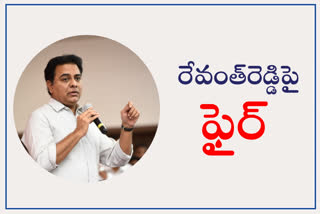 KTR FIRES ON REVANTH REDDY