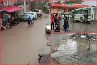 heavy rainfall in paonta sahib