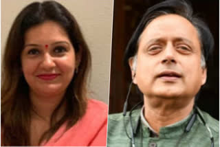 Tharoor and Priyanka Chaturvedi