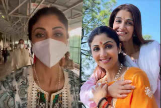 shilpa shetty visits vaishnov devi