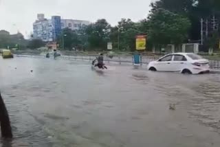 water logging in indore