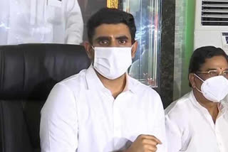 tdp-national-general-secretary-nara-lokesh-fires-on-police-false-cases