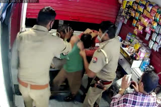 Police beat up coffee shop owner and servant in ghaziabad