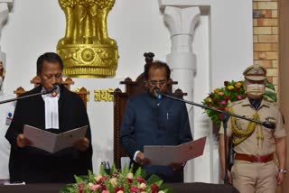 jagdish mukhi  sworn in as the 20th governor of nagaland