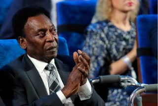 Pele 'stable' after suffering breathing difficulties  Pele  Brazilian football legend  പെലെ  ബ്രസീലിയൻ ഫുട്ബോൾ ഇതിഹാസം  ഫുട്ബോൾ  പെലെയുടെ ആരോഗ്യനില തൃപ്‌തികരം  football