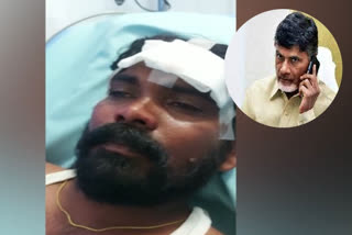 అమరావతి ఎస్సీ ఐకాస నేతపై దాడి