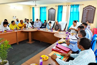 Subodh Uniyal held a meeting