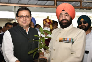 gurmeet singh and cm dhami