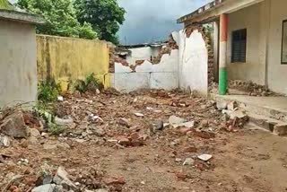 demolished the government school