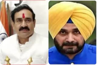 narottam mishra and navjot singh sidhu