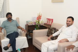 rjd-leader-tejashwi-yadav-met-chief-minister-hemant-soren