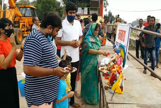 ganpati visarjan at raipur