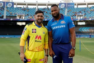 IPL  CHENNAI VS MUMBAI  CHENNAI CHOSE TO BAT FIRST  ഐപിഎൽ എൽ ക്ലാസിക്കോ  ഐപിഎൽ  ചെന്നൈക്ക് ബാറ്റിങ്  കെറോണ്‍ പൊള്ളാർഡ്  ചെന്നൈ  ധോണി  ഹാർദിക് പാണ്ഡ്യ  സാം കറൻ