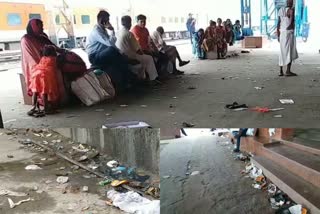 पटना-गया रेलखंड के 10 स्टेशनों पर सफाई कार्य ठप