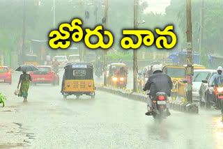 rain in hanamkonda