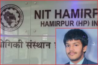 NIT Hamirpur student Nishant Hada