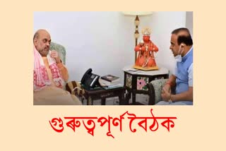 cm himanta biswa sarma meeting with amit shah