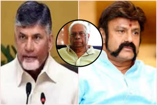 Chandrababu and MLA Balakrishna