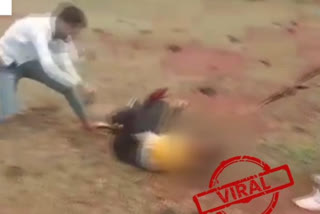 young man was severely beaten up for molesting the girl in rewa video gone viral