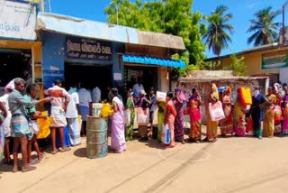 நியாய விலை கடைகளில் மக்களை அலைக்கழித்தால் நடவடிக்கை எடுக்கப்படும்