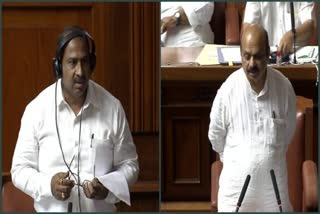 CM Basavaraj Bommai talking about TDR in Assembly Session