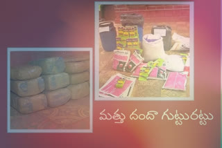 Nalgonda police arrested eleven accused in various drugs illegal export case