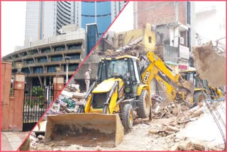 North MCD Notice to 38 dilapidated buildings in Sabzi Mandi area