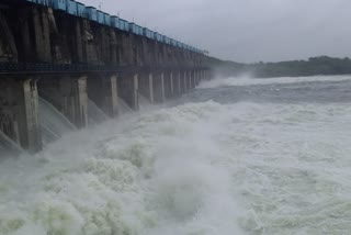 14 doors of nimna dhudhna dam parbhani over heavy rain