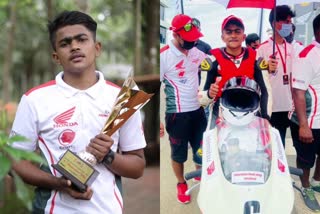 malayali rider muhsin bagged second place in international racing competition  ഇന്ത്യൻ ബൈക്ക് റേസിങ് ചാമ്പ്യൻഷിപ്പിൽ രണ്ടാം സ്ഥാനം നേടി മുഹ്‌സിൻ  മുഹ്‌സിൻ  മുഹസിൻ റേസ്  മുഹ്‌സിൻ റേസ്  മുഹസിൻ  ഇന്ത്യൻ ബൈക്ക് റേസിങ് ചാമ്പ്യൻഷിപ്പ്  അന്താരാഷ്‌ട്ര ബൈക്ക് റേസിങ് ചാമ്പ്യൻഷിപ്പ്  ബൈക്ക് റേസിങ് ചാമ്പ്യൻഷിപ്പ്  ബൈക്ക് റേസിങ്  റേസിങ് ട്രാക്ക്  bike race  racing track  international racing competition  malayali rider muhsin bagged second place in indian bike racing competition  indian bike racing competition  bike racing competition  bike racing  bike racing championship