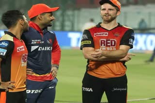 दिल्ली कैपिटल्स  सनराइजर्स हैदराबाद  खेल समाचार  Delhi Capitals  sunrisers hyderabad  DC vs SRH Score