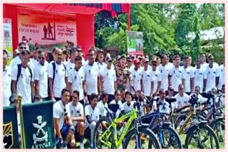 Assam Rifles Cycle Rally