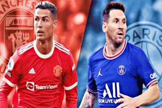 Cristiano Ronaldo topples Lionel Messi  psg  manchester united  highest paid footballer of 2021  खेल समाचार  क्रिस्टियानो रोनाल्डो  फुटबॉल  लियोनेल मेसी  मैनचेस्टर यूनाइटेड  पीएसजी