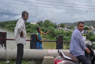 गंभीरी नदी , पति पत्नी विवाद , महाराणा प्रताप सेतु मार्ग,  चित्तौड़गढ़ समाचार,  Gambhiri River, husband wife dispute , Maharana Pratap Setu Marg