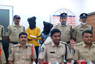 ganja batch arrest in kadapa