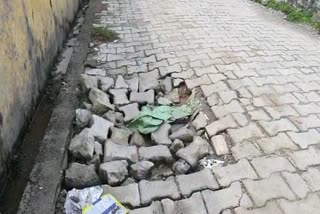 vehicles passing on Lakkar Ghat road