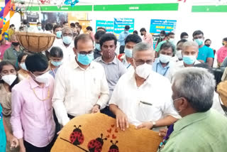 exhibition  Industrial exhibition  Industrial exhibition was held in Coimbatore  coimbatore news  coimbatore latest news  கோயம்புத்தூர் செய்திகள்  தொழில்துறை சார்ந்த கண்காட்சி  கண்காட்சி  கோயம்புத்தூர் மக்களவை உறுப்பினர்  மக்களவை உறுப்பினர்  கருத்தரங்கம்  பி ஆர் நடராஜன்