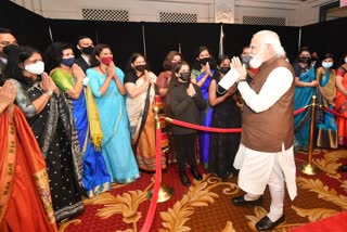 PM Modi receives grand reception in Washington DC