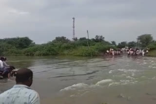 bus overturned Kasuri River