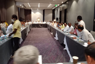 veerashaiva lingayat's congress leaders  meeting in bengaluru