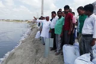 jania mla hafiz rafiqul islam visits erosion area in saupur
