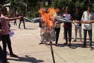 protest at Chirang