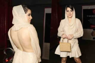 urfi javed in backless dress