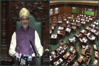 Lok Sabha Speaker Om Birla Hindi speech in Assembly; Jds MLA Oppose