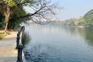 Rabindra sarobar lake