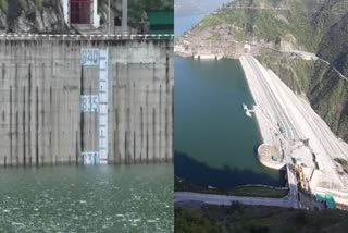 Tehri Lake water level increased