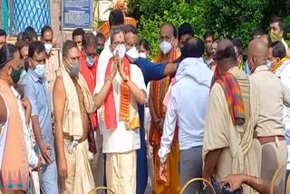 CHIEF JUSTICE OF INDIA NV RAMANA AVAILS DARSHAN OF JAGANNATH