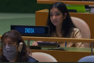 भारत की प्रथम सचिव स्नेहा दुबे ने पाकिस्तान को दिया करारा जवाब