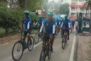 آزادی کا امرت مہوتسو، سائیکل ریلی کانپور پہنچی