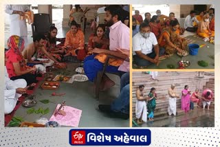 સિદ્ધપુરના બિંદુ સરોવરમાં માતૃતર્પણ માટે શ્રદ્ધાળુઓ ઉમટ્યા